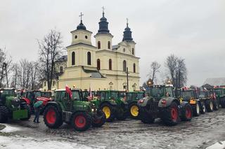 Rolniczy protest przeciwko importowi zboża z Ukrainy i restrykcjom Europejskiego Zielonego Ładu 