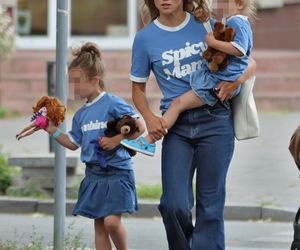 Agnieszka Kaczorowska. Tańcząca z córkami