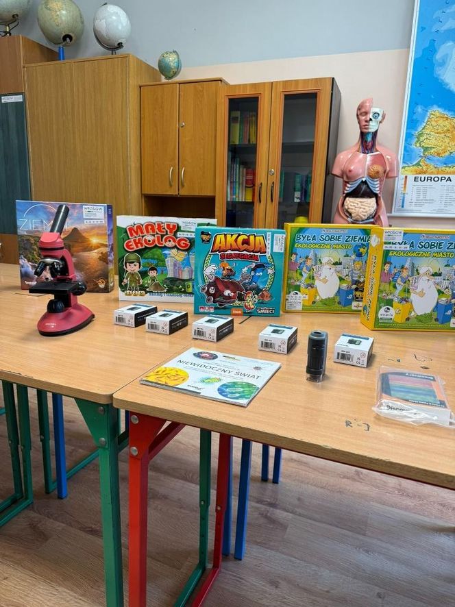 Eko-pracownia, wiata edukacyjna i nowy sprzęt w Zespole Szkolno-Przedszkolnym w Stobnie Siódmym