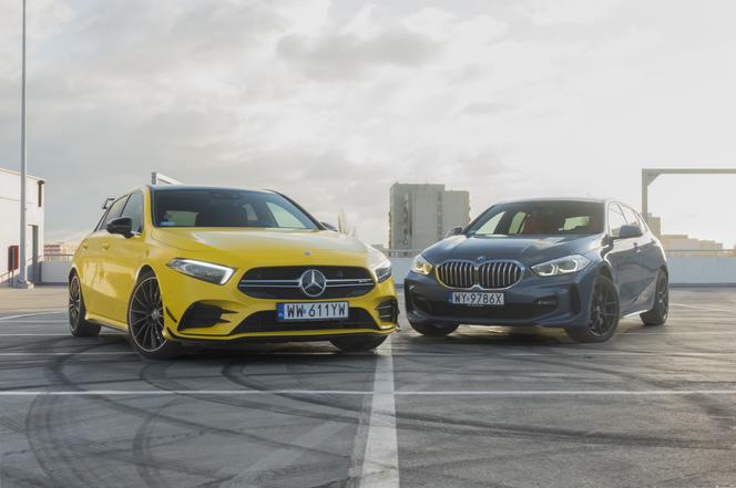 Dwa sposoby na kompaktowe premium za ćwierć miliona. Sportowy Mercedes czy BMW z dieslem?