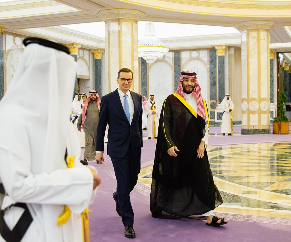 Premier Mateusz Morawiecki z wizytą w Arabii Saudyjskiej. O czym były rozmowy? 