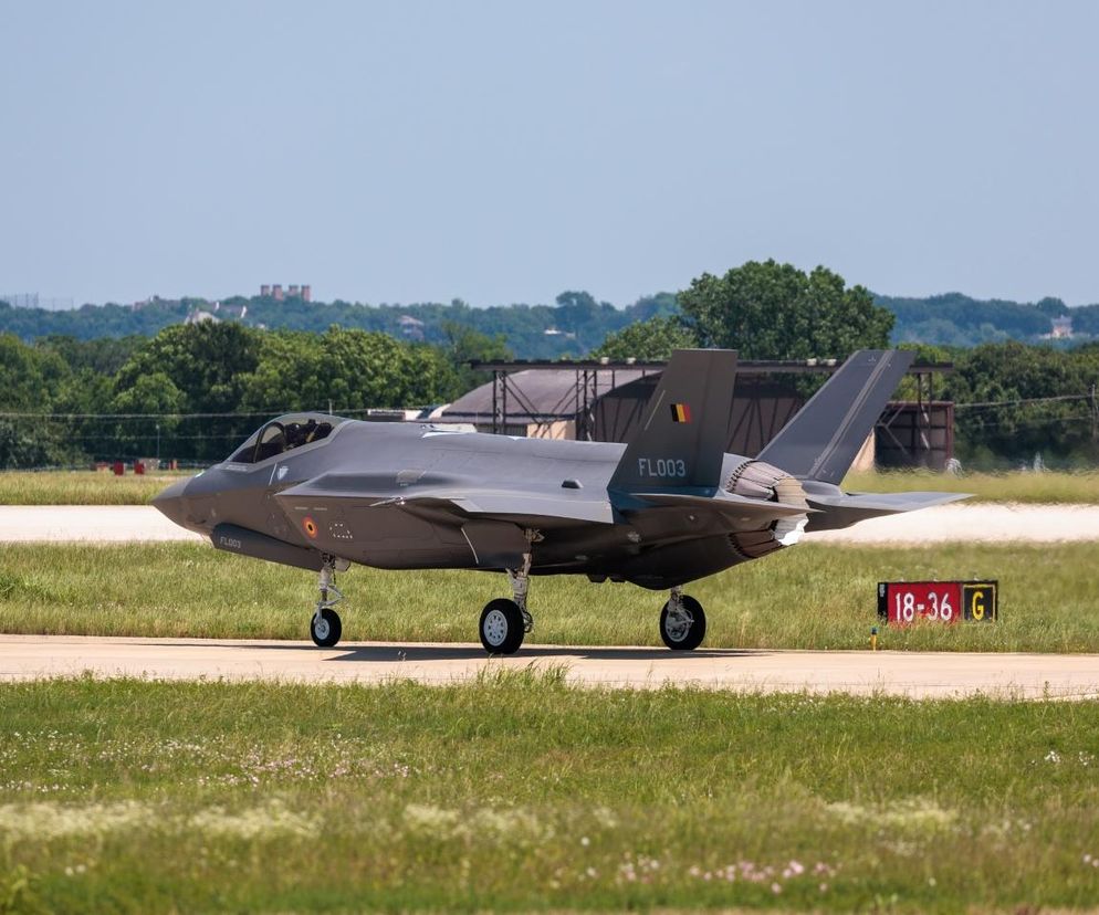 F-35 w barwach Królewskich Sił Powietrznych Belgii