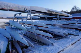 Letnia atrakcja w zimowej odsłonie. Zobacz oblodzony zalew Dojlidy