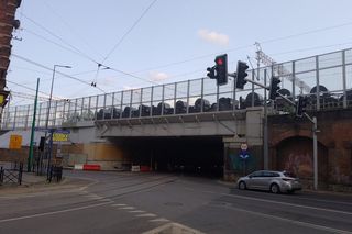 Kolejny etap przebudowy wiaduktu nad ul. Zabrzańską w Bytomiu