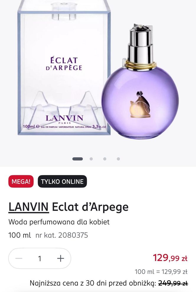Lanvin Eclat dArpege Woman w Rossmann