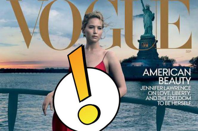 Jennifer Lawrence na okładce Vogue