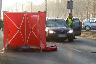Kraków: Śmiertelny wypadek na przejściu dla pieszych, zginął mężczyzna [ZDJĘCIA]