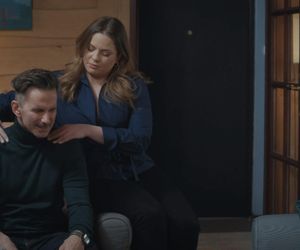 M jak miłość odc. 1868. Anita (Melania Grzesiewicz), Kamil (Marcin Bosak)