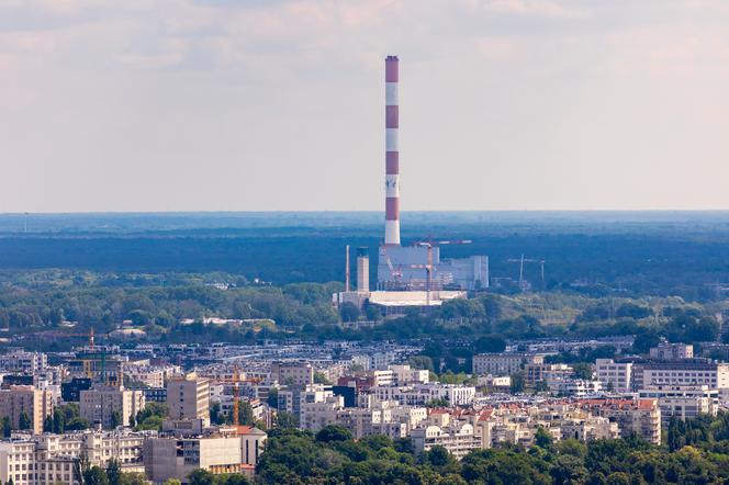 Widok na Warszawę z Pałacu Kultury i Nauki