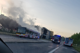 Gorzów: Pożar autobusu MZK. Bez poszkodowanych wśród pasażerów