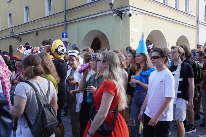 Igry 2024. Barwny korowód studentów przeszedł ulicami Gliwic