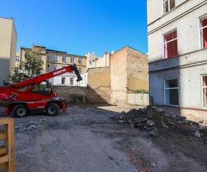 W centrum Łodzi powstają nowe wielopoziomowe parkingi