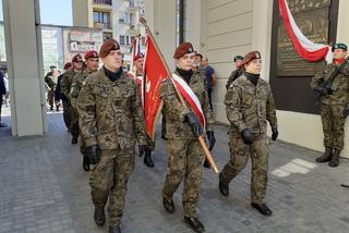 Odsłonięcie tablicy upamiętniającej 100-lecie Cudu nad Wisłą