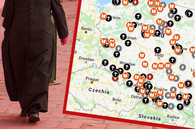 Ruszyła mapa pedofilii w polskim Kościele