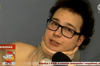 Dzień dobry TVN na planie serialu Lekarze. Nicolas Kusiak