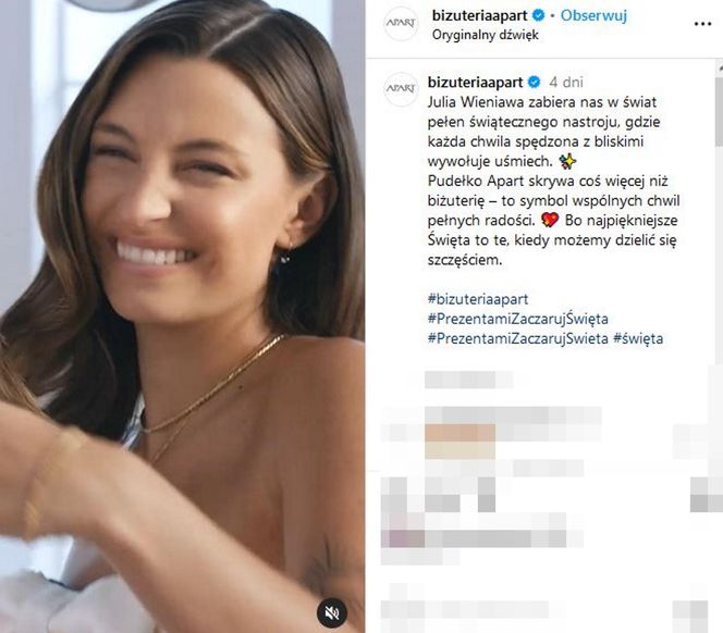 Julia Wieniawa zarobi na święta pół miliona