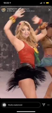 Magda Gessler jako Shakira