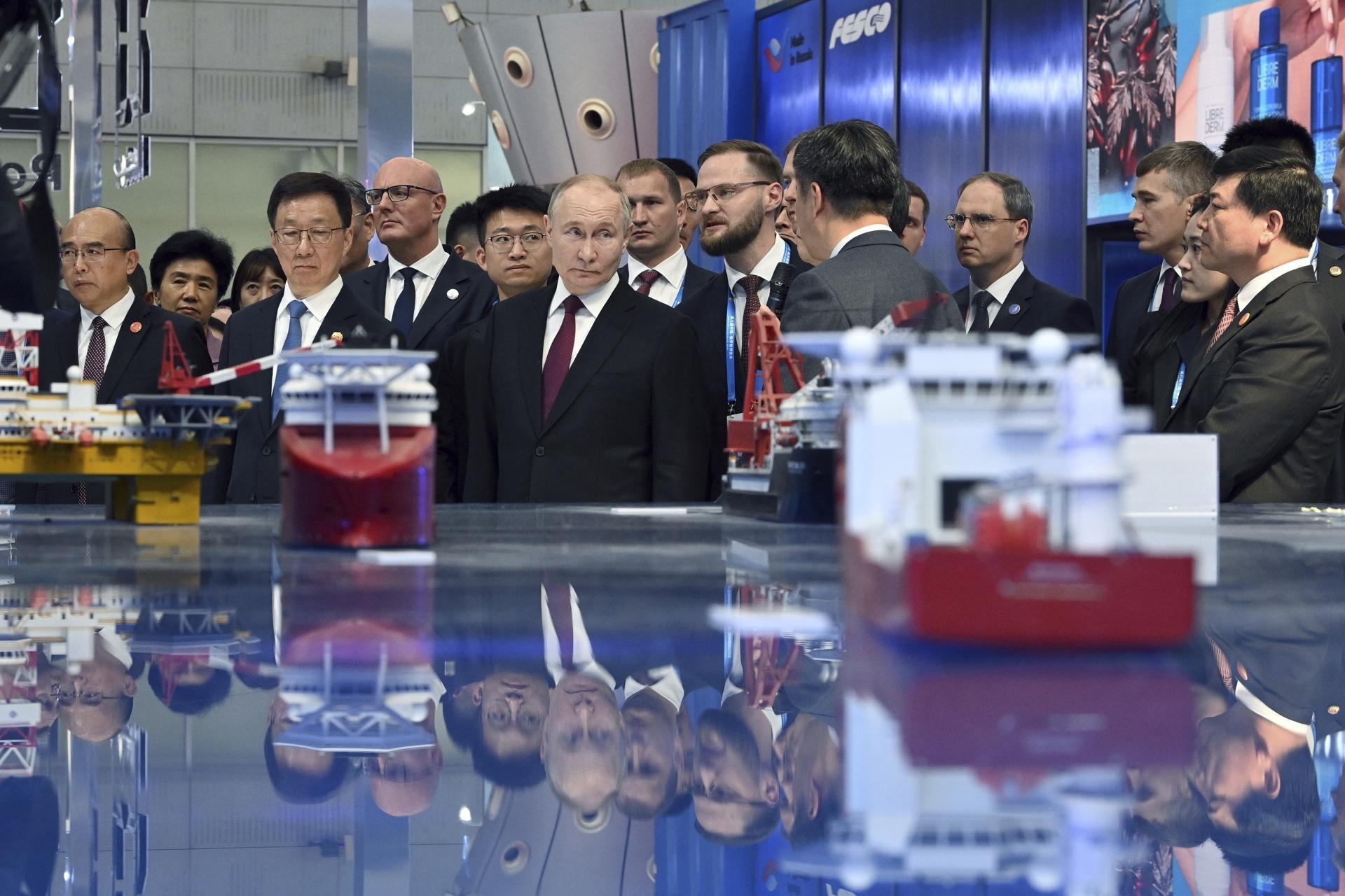 Wizyta Putina w Chinach