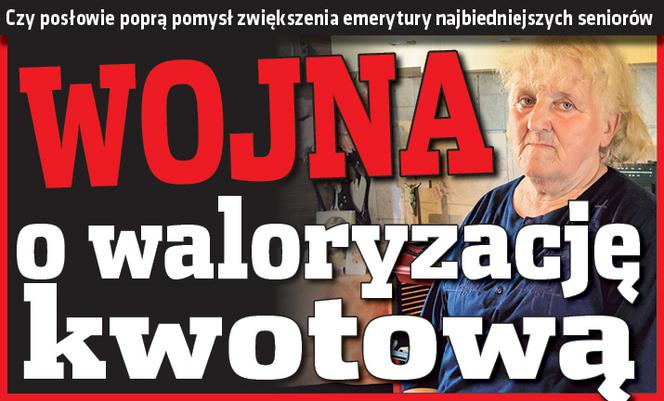 Wojna o waloryzację kwotową