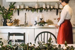 Skandynawskie dekoracje świąteczne 