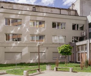 Kościół projektu Wiwulskiego / Dom Kultury Budowlanych w Wilnie