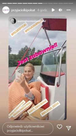 Przyjaciółki na planie. Inga (Małgorzata Socha)