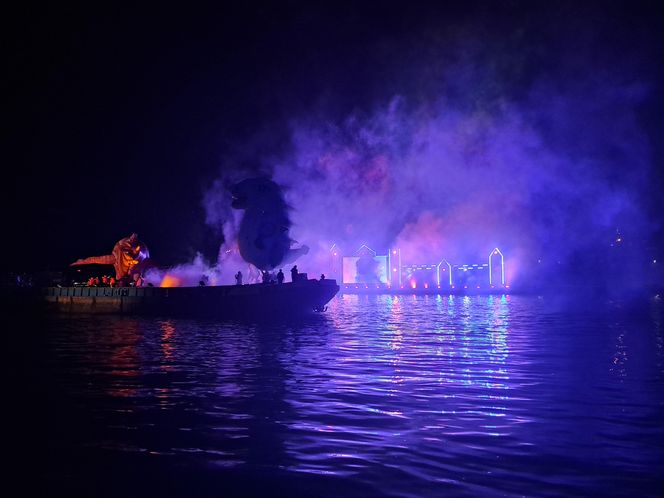 Małopolskie Królewskie Widowisko na Wiśle w ramach 24. Parady Smoków