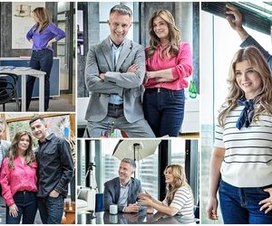 Pierwsza miłość po wakacjach nowy sezon. Artur Kulczycki (Łukasz Płoszajski), Berenika (Maria Konarowska)