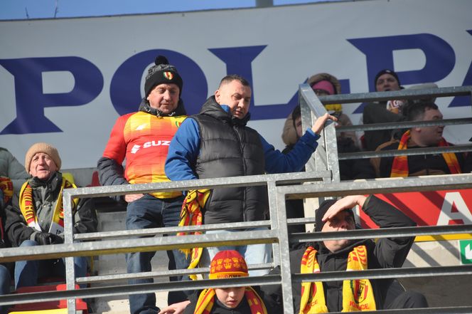 Korona Kielce - Motor Lublin. Kibice na Exbud Arenie