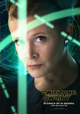 Gwiezdne wojny - plakat z Leią