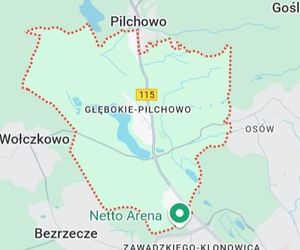 Google Maps - Szczecin osiedka 