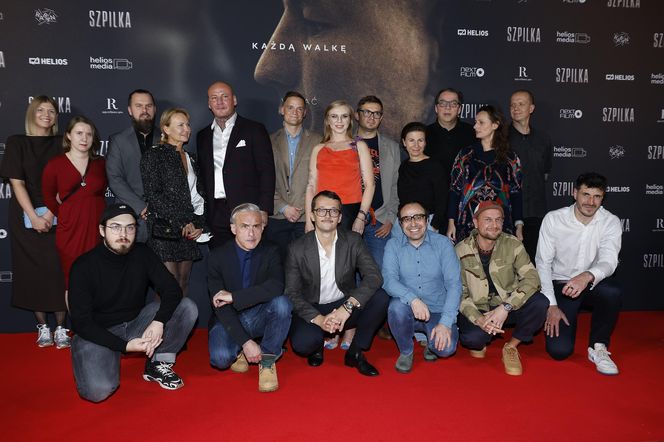 Gwiazdy sportu na premierze filmu "Szpilka"