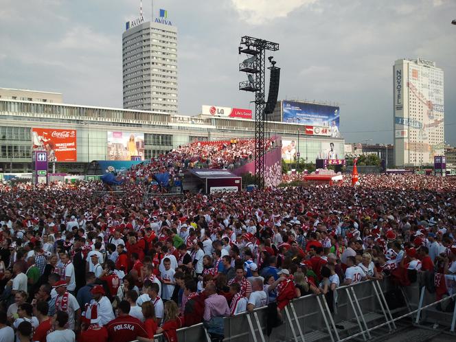 Polska - Rosja. Strefa Kibica w Warszawie