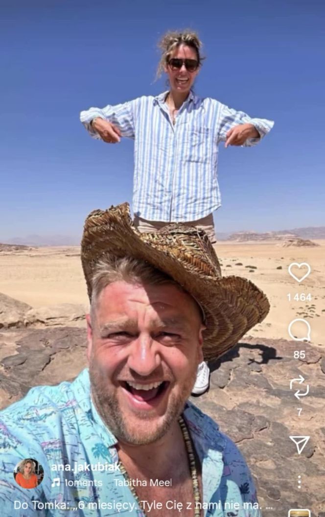 Tomasz Jakubiak z żoną