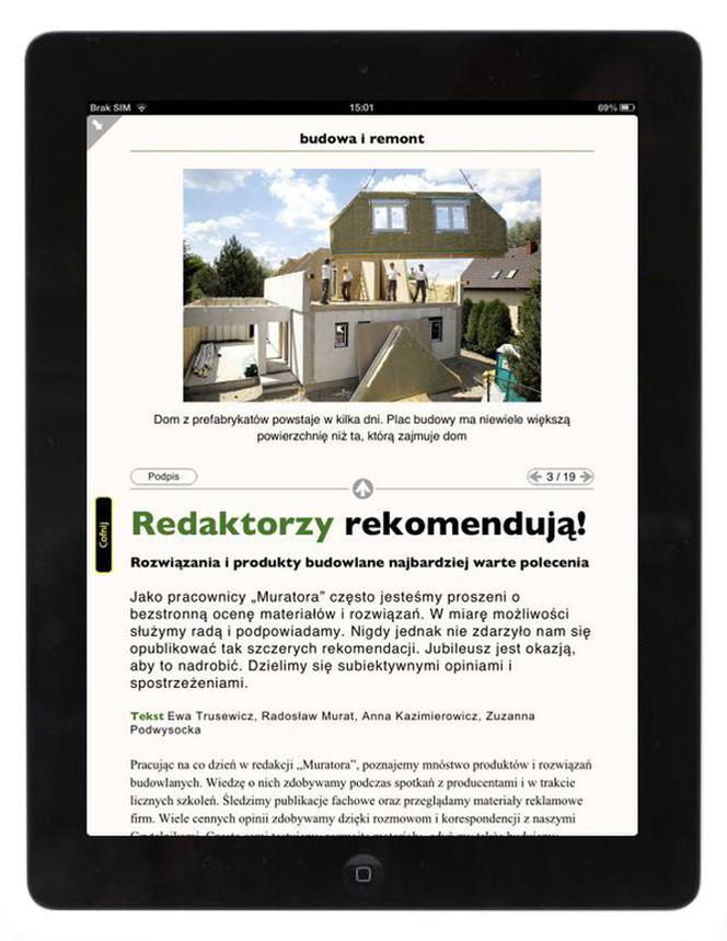 "Murator" 2/2013 na iPadzie 6