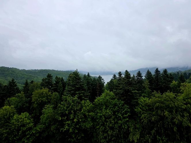 Kawiarnia Widokowa w Polańczyku Perła Bieszczadów.