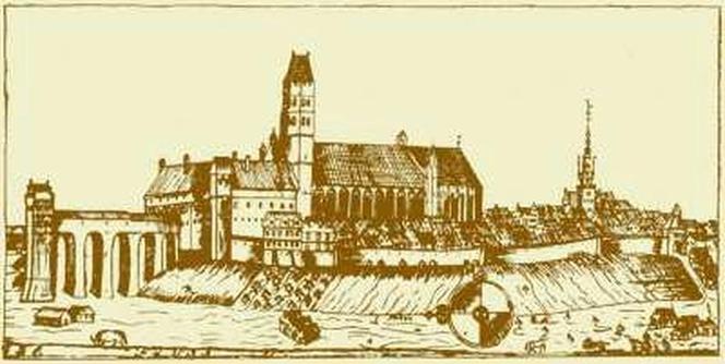 Panorama miasta wg H. Ogiera z ok. 1700 r., publikacja Miejskiego Serwisu Internetowego Miasta Kwidzyna