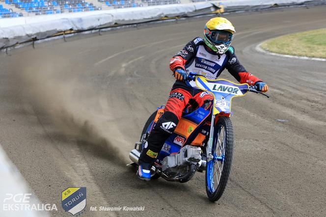eWinner Apator Toruń na pierwszym treningu w 2021 roku! Zdjęcia z Motoareny