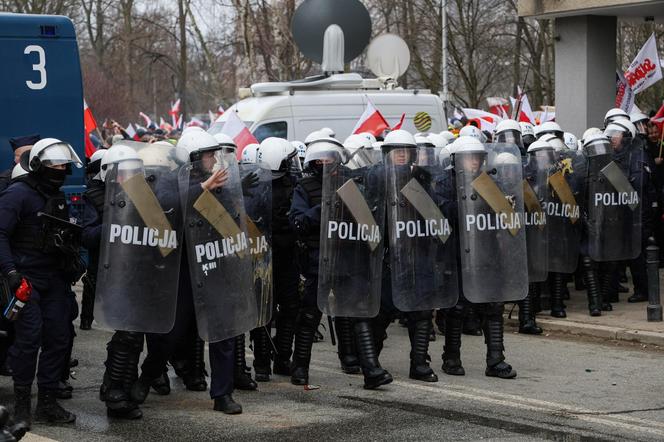 Protest rolników w Warszawie 6.03.2024