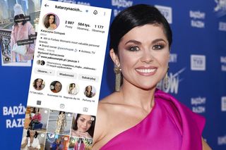 Katarzyna Cichopek jak baner reklamowy, zarabia fortunę na Instagramie
