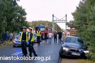 Zderzenie dwóch autkarów w Dźwirzynie pod Kołobrzegiem