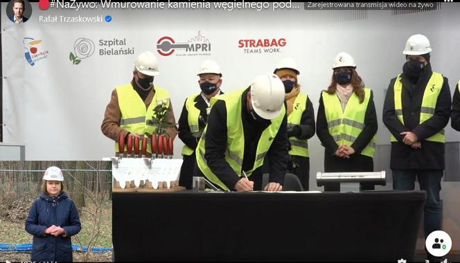 Ruszyła rozbudowa szpitala Bielańskiego