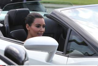 Kim Kardashian i Kanye West w Lamborghini Gallardo