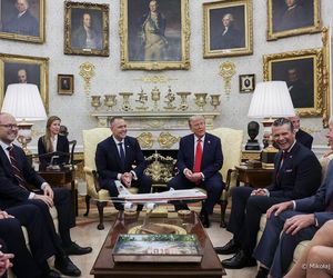 Spotkanie Donalda Trumpa z Karolem Nawrockim