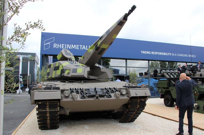 Skyguard 30 na podwoziu czołgu Leopard 1