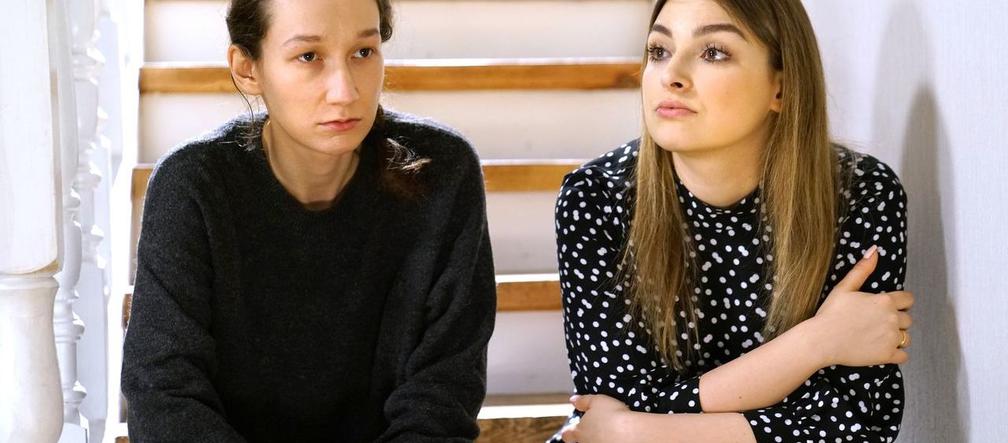 Barwy szczęścia odc. 1859. Klara (Olga Jankowska), Dagmara (Anastazja Pazura)