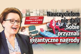 Szokująca prawda o resorcie edukacji! Nie dają nauczycielom a sobie przyznają gigantyczne nagrody