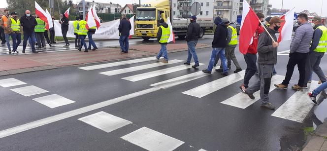 Protest rolników w Iławie 21.10.2020