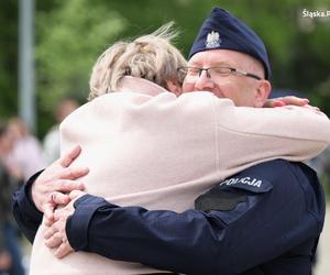 Uroczyste ślubowanie 69 nowych policjantów  w Oddziale Prewencji Policji w Katowicach