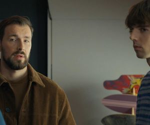 	Barwy szczęścia odc. 3179. Marcin Kodur (Oskar Stoczyński), Tomasz (Jakub Sokołowski), Wiktor (Grzegorz Kestranek)